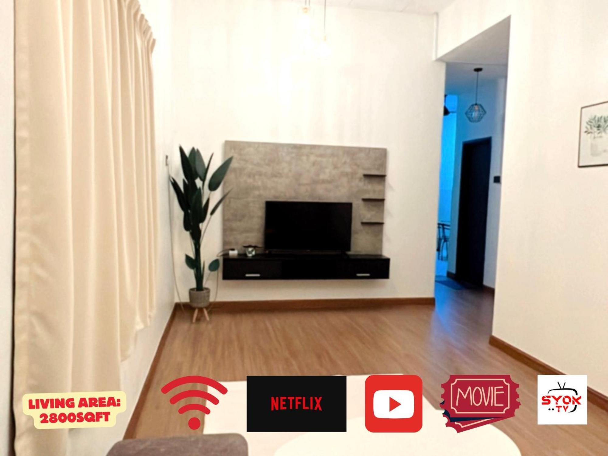Quayside Cove Homestay - Corner House, Shah Alam Rimbayu Netflix Syok Tv Bbq Eksteriør bilde
